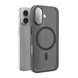 Etui Puro Lightfeel na iPhone 17 kompatybilne z MagSafe - przezroczysto-czarne