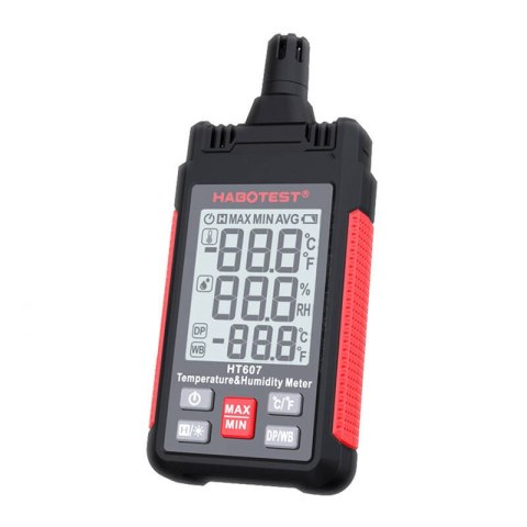 Miernik temperatury i wilgotności HABOTEST HT607