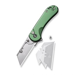 Nóż składany Civivi Elementum Utility Green Aluminium, Stonewashed 6Cr13MoV (C23039B-3)