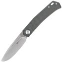 Nóż składany Sencut Braxx Green Canvas Micarta, Satin D2 (S25089-2)