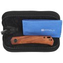 Nóż składany Sencut Braxx Guibourtia Wood, Black D2 (S25089-3)