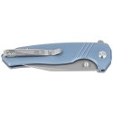 Nóż składany Sencut Selkyris Blue Aluminium, Stonewashed D2 (S25068-3)