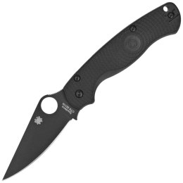 Nóż składany Spyderco Para Military 2 Lightweight Black FRN, Black DLC CTS BD1N by Sal, Eric Glesser (C81PBBK2)