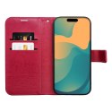 Etui z klapką na iPhone 17 / 18 Mezzo Book koty czerwone