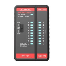 Tester przewodów HABOTEST HT812A RJ11/RJ45