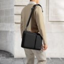 Torba Tech-Protect Defender Bag na laptopa 13-14 - czarno-pomarańczowa