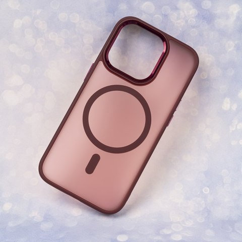 Nakładka Frozen Mag do iPhone 17 Pro / 18 Pro 6,3" czerwona open ring