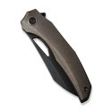 Nóż składany WeKnife Ignio Mystery Box Bronze Titanium, Black Stonewashed CPM 20CV by Toni Tietzel (WE22042B-2 MB)