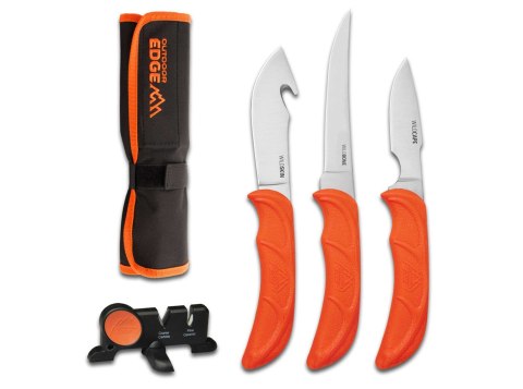 Zestaw Outdoor Edge WildLite Roll Pack Noże do Patroszenia i Skórowania 4w1