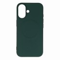 Etui Wozinsky Liquid Silicone Case MagSafe na Samsung Galaxy S24 FE - zielone