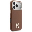 KARL LAGERFELD futerał do IPHONE 17 Pro Max kompatybilny z MagSafe KLHMP17X5PGFKHGW (Karl Head Logo) brązowy