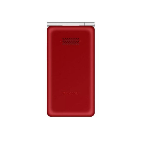 MAXCOM telefon dla seniora z klapką MM835 czerwony