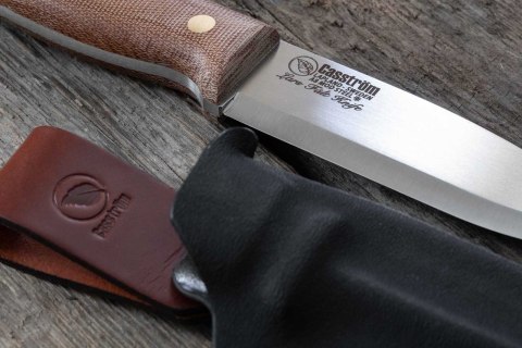 Noz Casstrom Lars Falt Micarta A8 Mod Kydex Bushcraft