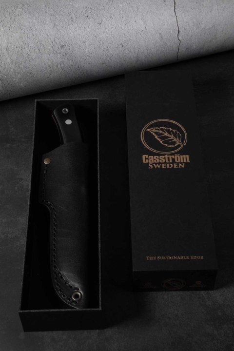 Noz Casstrom No 10 SFK Black Micarta 14C28N Bushcraft