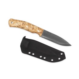 Noz Casstrom No 10 SFK Curly Birch Sleipner Kydex Bushcraft