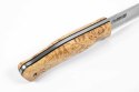 Nóż Casström No.10 SFK Curly Birch Sleipner Kydex