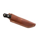 Noz Casstrom No 8 SFK Black Micarta 14C28N Flat Grind Bushcraft