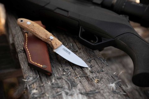 Noz Casstrom Safari Mini Hunter 14C28N Curly Birch Hunting EDC