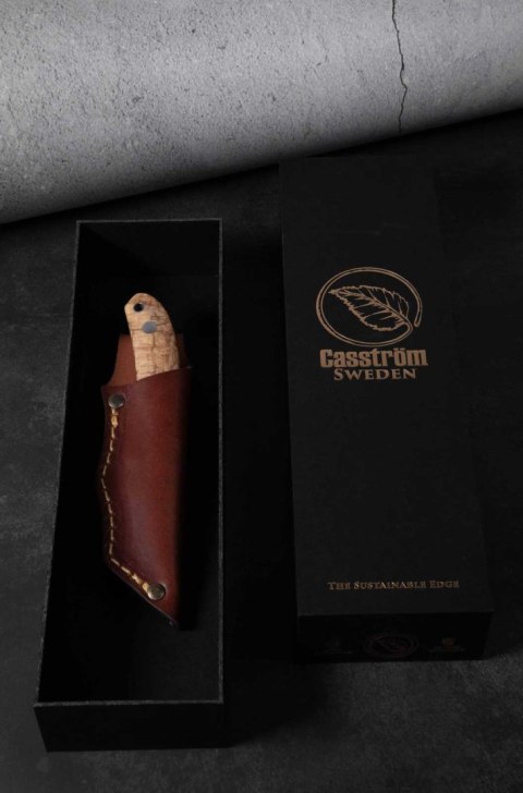 Noz Casstrom Safari Mini Hunter 14C28N Curly Birch Hunting EDC