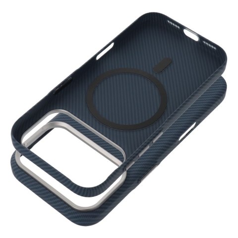 Etui na iPhone 16 PRO MAX K-Look zgodne z MagSafe niebieskie