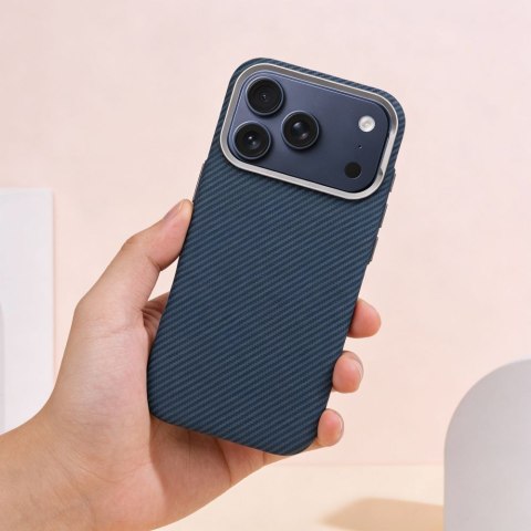 Etui na iPhone 16 PRO MAX K-Look zgodne z MagSafe niebieskie