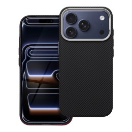 Etui na iPhone 16e (SE4 2025) / 17e K-Look zgodne z MagSafe czarne
