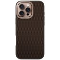 Etui UNIQ Keva Max Magclick Charging Camera Stand na iPhone 16 Pro - brązowe