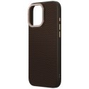 Etui UNIQ Keva Max Magclick Charging Camera Stand na iPhone 16 Pro - brązowe