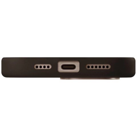Etui UNIQ Keva Max Magclick Charging Camera Stand na iPhone 16 Pro - brązowe