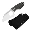 Nóż Kizer Nightjar Gray Aluminium, Stonewashed AUS-10 by Vincent Rizzo (1114A2)
