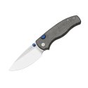 Nóż składany Kizer Glaux Black Norplex UltreX Micarta, Satin 14C28N (V3801A1)