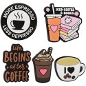Sticker 3D Coffee zestaw 5 szt