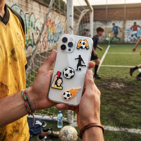 Sticker 3D Football zestaw 5 szt