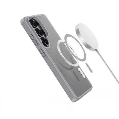 DUX DUCIS futerał YIND kompatybilny z MagSafe do SAMSUNG S26 Ultra szary