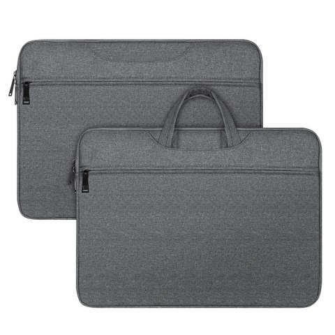 DUX DUCIS torba LBTC na laptop 13-13,9" Horizontal Handbag ciemno szary