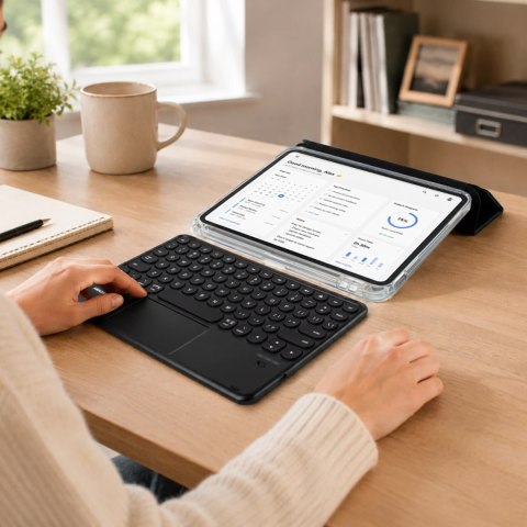 Etui z klawiaturą AMAZINGTHING Minimal Case Keylite Combo na iPad Air M3 13" - czarny