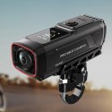 Kamera sportowa AKEEYO 730Pro wideorejestrator 4K na kierownicę rower motocykl - czarna