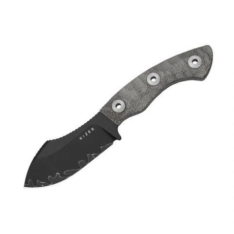 Nóż Kizer Rook Norplex UltreX Micarta, Acid Washed 100Cr18MoVCo Composite (1090A2)