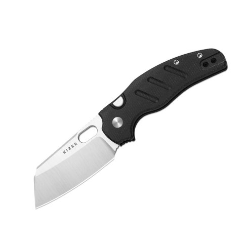 Nóż składany Kizer C01C 2.9 BS Brown Norplex UltreX Micarta, Black DLC Ultra Elmax by Sheepdog Knives (Ki3488.29BSA2)