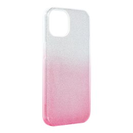 Etui na iPhone 13 Shining transparentne różowe