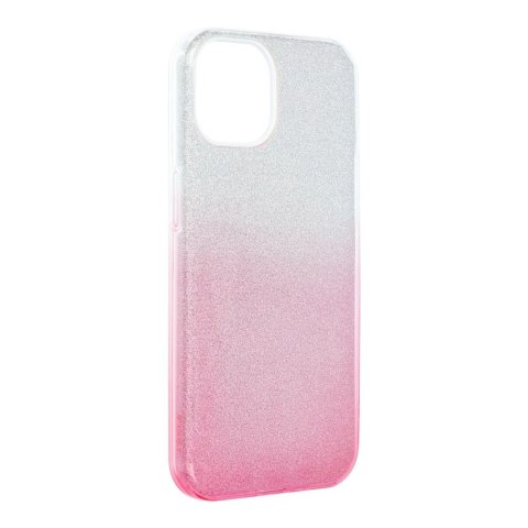 Etui na iPhone 13 Shining transparentne różowe