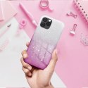 Etui na iPhone 13 Shining transparentne różowe