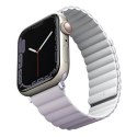 Pasek Uniq Revix na Apple Watch 42 / 44 / 45 / 49 mm - liliowo-biały
