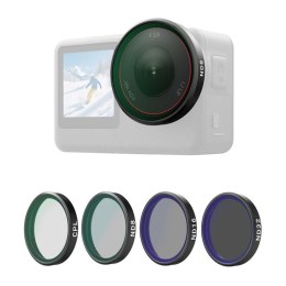 Zestaw filtrów CPL/ND8/ND16/ND32 Telesin dla DJI Osmo Action 6 (4 szt.)