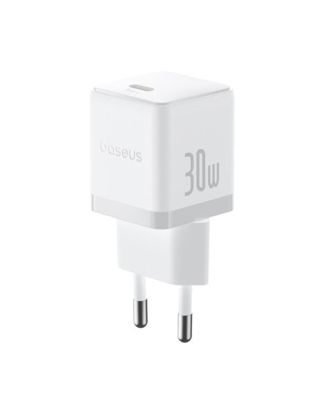 Baseus Palm Szybka Ładowarka Sieciowa 30W 1×USB-C EU Biały