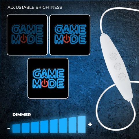 Forever Light Neon PLEXI LED GAME MODE niebiesko czerwony FPNE38
