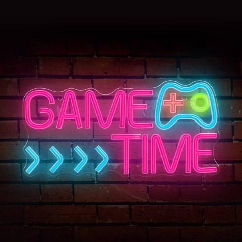 Forever Light Neon PLEXI LED GAME TIME multikolor FPNE34