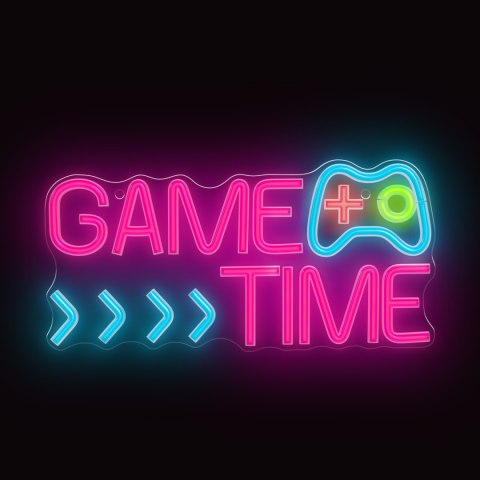 Forever Light Neon PLEXI LED GAME TIME multikolor FPNE34