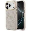 GUESS futerał do IPHONE 17 Pro kompatybilny z MagSafe GUHMP17LP4MSEGCP (PU 4G W/ Classic) różowy