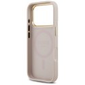 GUESS futerał do IPHONE 17 Pro kompatybilny z MagSafe GUHMP17LP4MSEGCP (PU 4G W/ Classic) różowy